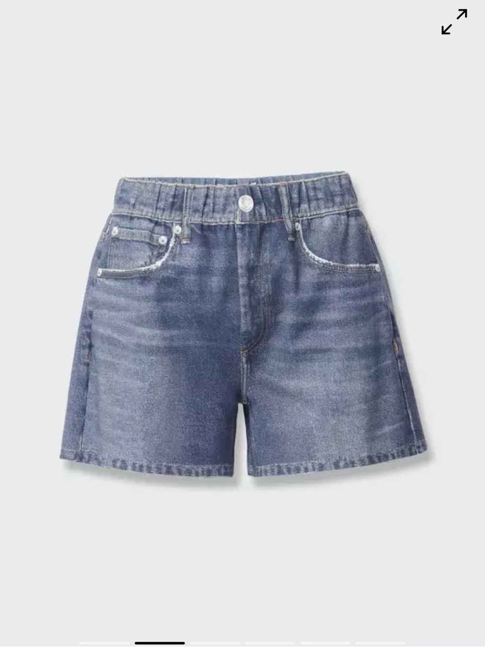 rag & bone Blue Denim Jean Shorts
